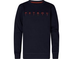 Petrol Industries - Jongens Casual Sweater Hoonah - Blauw - Maat 140