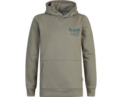 Petrol Industries - Jongens Logo-print Hoodie SaintPaulIsland - Groen - Maat 164