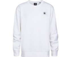 Petrol Industries - Jongens Logo Sweater Oceanic - Wit - Maat 152