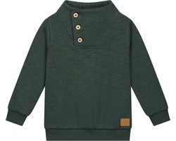 Prénatal peuter sweater - Jongens - Dark Bottle Green - Maat 86