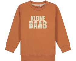 Prénatal peuter sweater - Jongens - Dark Orange Shade - Maat 92