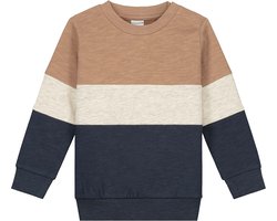 Prénatal peuter sweater - Jongens - Light Red Brown - Maat 74