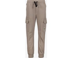 Unsigned jongens joggingbroek taupe - Bruin - Maat 134/140