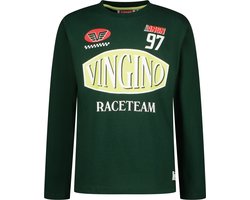 Vingino Jacing Jongens T-shirt - Maat 140 - Racing green