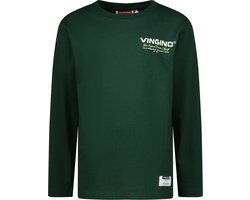 Vingino Jal Jongens T-shirt - Maat 152 - Racing green