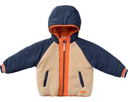 Your Wishes Olaf-teddy Jacket Jassen Jongens - Winterjas - Donkerblauw - Maat 86/92