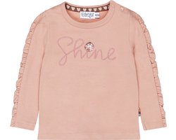 Dirkje Q- Girls shine Meisjes T-shirt - Maat 110