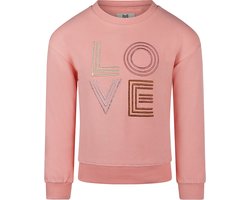 Koko Noko sweater meisjes - roze - Q52903-37 - maat 110