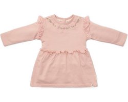 Little Dutch Little Farm Soft Rose - Meisjes - Jurk lange mouw - Maat 74