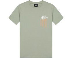 Malelions painter t-shirt in de kleur groen.