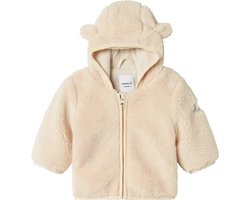 NAME IT NBNMAYAN TEDDY JACKET Unisex Jas - Maat 74