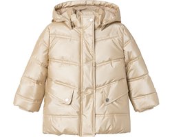 NAME IT NMFMAGGY PUFFER JACKET SHINY Meisjes Jas - Maat 110