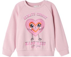 NAME IT NMFVENUS LS NREG SWEAT BRU Meisjes Trui - Maat 116