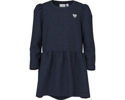 NAME IT NMFVIMA LS SWE DRESS BRU Meisjes Jurk - Maat 92