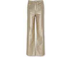 ONLY KOGJUICY WIDE METAL COATED PNT Meisjes Broek - Maat 140