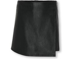 ONLY KOGVERA FAUX LEATHER SKORT OTW Meisjes Rok - Maat 134