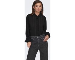 ONLY - ONLISABELLE L/S PLACKET RUFFLE TOP CSJRS - Meisjes - Blouses