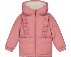 Prénatal peuter winterjas - Meisjes - Dark Rosered - Maat 92