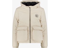 TwoDay korte gewatteerde meisjes winterjas beige - Maat 152