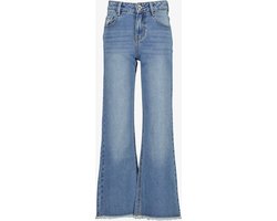 TwoDay loose fit meisjes jeans wijde pijpen blauw - Maat 140