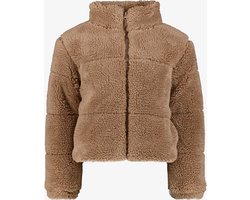 TwoDay meisjes teddy jas beige - Maat 134