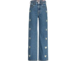 Vingino Cato Heart Meisjes Jeans - Maat 122 - Light Vintage