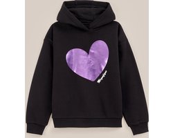 WE Fashion Meisjes hoodie met embroideries