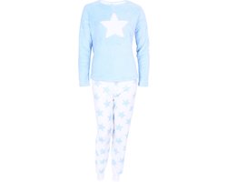 Blauwe pyjama met sterren / 152cm