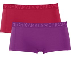 Chicamala Meisjes Boxershorts - 2 Pack - Maat 134/140 - Meisjes Onderbroeken