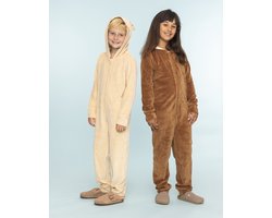 Claesen's® - Onesie Velours Unisex - Semolina - 75% Katoen