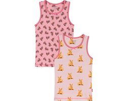 Claesen's® - Singlet 2 Pack - Hearts - 5% Lycra - 90% Katoen