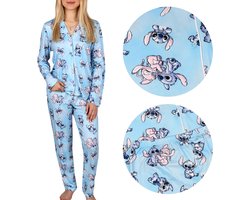 Disney Lilo en Stitch Kinderpyjama met knoopsluiting en lange mouwen