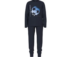 NAME IT NKMNIGHTSET DARK SAPPHIRE FOOTBALL NOOS Jongens pyjama - Maat 122/128