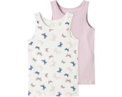 NAME IT NMFTANK TOP 2P JET STREAM BUTTERFLY NOOS Meisjes Ondergoed - Jet Stream