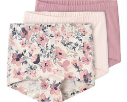 NAME IT NMFTIGHTS 3P NOSTALGIA FLOWER NOOS Meisjes Onderbroek - Maat 104