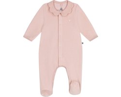 Petit Bateau Fluwelen babypyjama Meisjes Pyjamaset - Maat 50