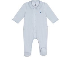 Petit Bateau Fluwelen babypyjama Unisex Pyjamaset - Maat 50