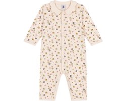 Petit Bateau Katoenen babypyjama met bloemenprint en zonder voetjes Meisjes Pyjamaset - Maat 62