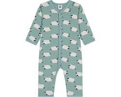 Petit Bateau Katoenen babypyjama zonder voetjes met print Unisex Pyjamaset - Maat 62