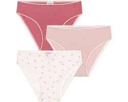 Petit Bateau Set van 3 slips in katoen en elastaan voor kinderen Meisjes Onderbroek - Maat 104