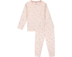 Prénatal peuter pyjama bloemen - Meisjes - Powder Pink - Maat 116