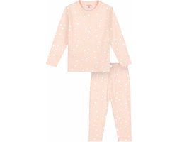 Prénatal peuter pyjama hartjes - Meisjes - Powder Pink - Maat 104