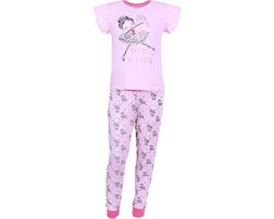 Roze pyjama met ballerina's / 116cm