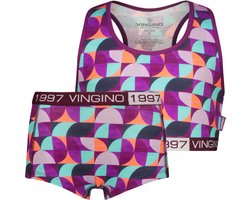 Vingino G-243-4 Graphic racer set Meisjes Ondergoedsetje - Maat L