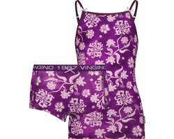 Vingino G-243-6 Flower singlet set Meisjes Ondergoedsetje - Maat L