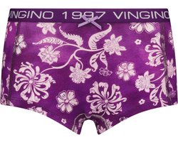 Vingino G-243-7 Flower 3pack Meisjes Onderbroek