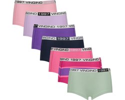 Vingino G-WO24-4 7 pack Meisjes Onderbroek - Passion Purple