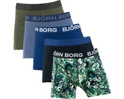 Björn Borg jongens cotton stretch 5P boxers basic flowers multi II - 146/152