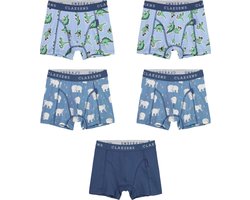 Claesen's Boxer 5 Pack Jongens Onderbroek - Maat 104-110