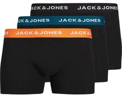 JACK & JONES JACJONAS SOLID TRUNKS 3 PACK JNR Jongens Onderbroek - Maat 128